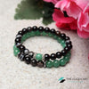 TCC™ Natural Sulemani Hakik & Green Aventurine Stone bracelet